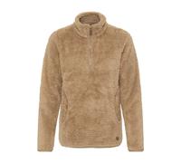 Sweater OXMO "Troyer OXTELSONIA", Damen, Gr. XL, beige (kelp), Obermaterial: 100% Polyester PES., Pullover Sweater (56847816-XL) kelp