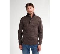 Troyer PETROL INDUSTRIES, Herren, Gr. L, braun (mud), Strick, Obermaterial: 87% Baumwolle, 13% Polyester, regular fit, Bündchen, Pullover (19824113-L) mud