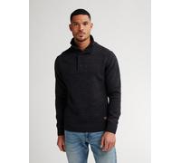 Troyer PETROL INDUSTRIES, Herren, Gr. M, schwarz (deep schwarz), Strick, Obermaterial: 87% Baumwolle, 13% Polyester, regular fit, Bündchen, Pullover (78354404-M) deep schwarz