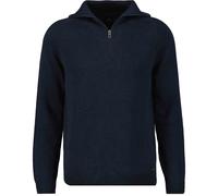 Troyer RAGMAN, Herren, Gr. 48, blau (marineblau), 100% Baumwolle, hoch geschlossener Ausschnitt, Pullover Troyer (21835105-S) marineblau
