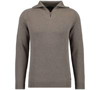 RAGMAN Regular Fit Pullover braun, Einfarbig