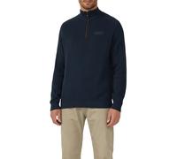 s.Oliver Pullover aus Strukturstrick mit Troyer-Kragen