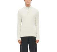 Strukturierter Strickpullover mit Troyer-Kragen 3XL creme 2180342.03W0.3XL