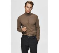 Selected Homme Troyer aus Pima-Baumwolle Modell 'Berg' in Sand meliert, Größe L, Artikelnr. 1348154L Sand meliert L Herren