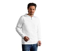 Promodoro - New Men`s Troyer Sweater White - Gr. - XL