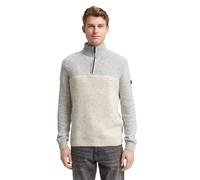 Tom Tailor STRUCTURED MIX KNIT TROYER 3XL 36946 Grey Offwhite Nep Colorblock (904869) Mehrfarbig 3XL