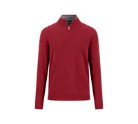 Fynch-Hatton Regular Fit Troyer aus Woll-Kaschmir-Mix in Rot, Größe XXL