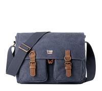 Trp0210 Troop London Klassisch Kuriertasche ║ H28 X W36 X D14 Cm- Troop Klassisch Blau
