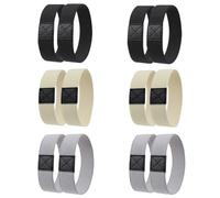 Trsnzul Schnürsenkel Fixierband Fussball 6 Paar Schnürsenkel Fixierband für Fußballschuhe Schnürsenkel Halter für Fussball Fixierband für Fußballschuhe,Reißfeste Fixierung aus nachhaltigem rPET