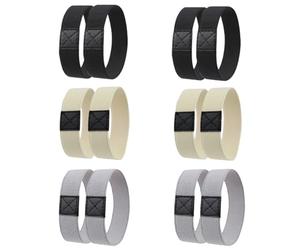 Trsnzul Schnürsenkel Fixierband Fussball 6 Paar Schnürsenkel Fixierband für Fußballschuhe Schnürsenkel Halter für Fussball Fixierband für Fußballschuhe,Reißfeste Fixierung aus nachhaltigem rPET