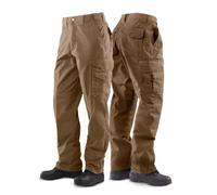 Tru-Spec 24-7 Original Taktische Hose für Herren - strapazierfähige, Wasserabweisende Cargo-Arbeitshose mit verdeckten Trage- und Kniepolsteröffnungen, Erdfarben, 106 x 94 cm (B x L)