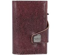 Tru Virtu Click & Slide Kreditkartenetui RFID Leder 6,5 cm braun