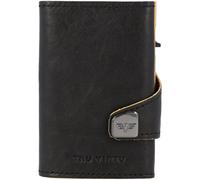 TRU VIRTU Click & Slide Wallet Caramba Brown - Yellow / Gold