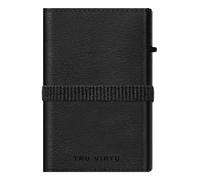 TRU VIRTU Click & Slide Strap Cross Wallet Nappa Black Black / Black