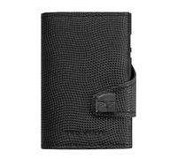 TRU VIRTU Click & Slide Wallet Lizard Black / Black