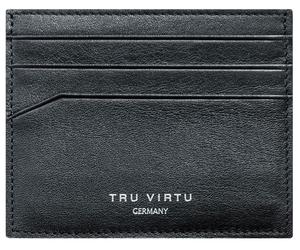 TRU VIRTU Soft Wallet Nappa Black