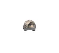 Trucker Cap ALPHA INDUSTRIES "Distressed Logo Camo Cap", Herren, Gr. onesize, bunt (wdl camo 65), Baumwolle, Caps (75892169-0) wdl camo 65
