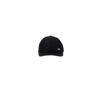 Trucker Cap ALPHA INDUSTRIES "Metal Label Cap", Damen, Gr. onesize, schwarz, shiny gold, Obermaterial: 100% Nylon, Caps (84134527-0) schwarz, shiny gold