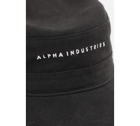 Trucker Cap ALPHA INDUSTRIES "Tank Cotton Cap", Herren, Gr. onesize, schwarz, Baumwolle, Caps (25773904-0) schwarz