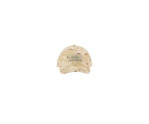 Trucker Cap ALPHA INDUSTRIES "Velcro Cap Camo", Herren, Gr. onesize, desert camo 91 small, Baumwolle, Caps (90317207-0) desert camo 91 small