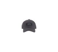 Trucker Cap ALPHA INDUSTRIES "Velcro Cap", Herren, Gr. onesize, grau (vintage grau), Baumwolle, Caps (96618558-0) vintage grau