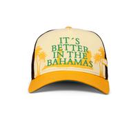 Trucker Cap COASTAL "Coastal HFT Bahamas", Herren, Gr. onesize, gelb, 60% Baumwolle, 40% Polyester, Caps (50183533-0) gelb