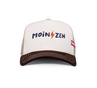 Trucker Cap COASTAL "Coastal HFT MoinZen", Herren, Gr. onesize, weiß, braun, khaki, 60% Baumwolle, 40% Polyester, Caps (38383662-0) weiß, braun, khaki