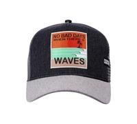 Coastal - NoBadDays (Black/Grey) - Trucker Cap Meshcap Hat Kappe Mütze Caps