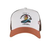 Trucker Cap COASTAL "Coastal Trucker Cap HFT Easy Lemon", Herren, Gr. onesize, weiß, rust, braun, 60% Baumwolle, 40% Polyester, Caps (42778818-0) weiß, rust, braun