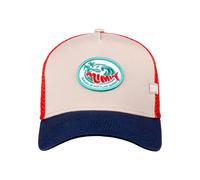 Trucker Cap COASTAL "Coastal Trucker Cap HFT Mimik Sandylane", Herren, Gr. onesize, sand, navy, 60% Polyester, 40% Baumwolle, Caps (36868466-0) sand, navy