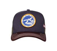 Coastal Trucker Cap Smooth Glide Dunkelblau Braun, Size:ONE Size