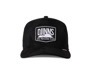 Trucker Cap DJINNS "Djinns Djinns HFT Cap DNC 3.0 Hairy Suede Trucker Caps", Herren, Gr. onesize, schwarz, 85% Polyester, 10% Baumwolle, 5% Elasthan, Caps (18589628-0) schwarz