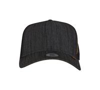Trucker Cap DJINNS "Djinns Djinns HFT Linen 2014 Trucker Cap", Herren, Gr. onesize, schwarz, 60% Baumwolle, 40% Polyester, unifarben, Caps (50402639-0) schwarz