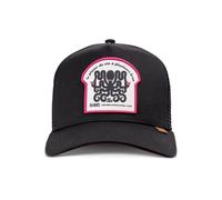 Trucker Cap DJINNS "Djinns HFT Cap Octovino", Damen, Gr. onesize, schwarz, 60% Baumwolle, 40% Polyester, Caps (21125569-0) schwarz