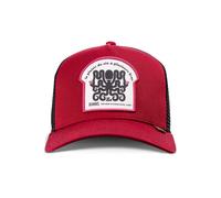 Trucker Cap DJINNS "Djinns HFT Cap Octovino", Damen, Gr. onesize, wine, 60% Baumwolle, 40% Polyester, Caps (19192129-0) wine