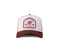 Trucker Cap DJINNS "Djinns Trucker Cap HFT Djinns Ramen", Herren, Gr. onesize, braun (weiß), 60% Baumwolle, 40% Polyester, Caps (84687732-0) weiß