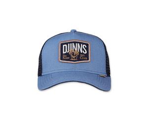 Trucker Cap DJINNS "Djinns Trucker Cap HFT Nothing Club", Herren, Gr. onesize, slate, 60% Baumwolle, 40% Polyester, Caps (95070519-0) slate