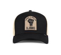 Trucker Cap DJINNS "Djinns Trucker Cap HFT Rebellion", Herren, Gr. onesize, schwarz, beige, 60% Baumwolle, 40% Polyester, Caps (52981527-0) schwarz, beige