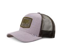 Djinns HFT Hippy Canvas Trucker Cap - Braun