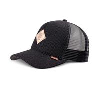 Trucker Cap HFT Knitted Fab - Black