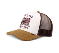 Trucker Cap HFT Lazy Days - White/Brown