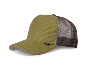 Trucker Cap HFT WaffleJersey - Olive
