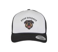 Mister Tee Trucker-Kappe True Respect MT3535 Schaumstoff Schwarz/Weiß/Schwarz Einheitsgröße