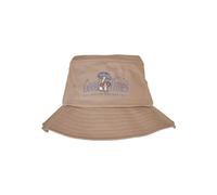 Trucker Cap MISTERTEE "MisterTee Unisex Good Times Bucket Hat", Damen, Gr. onesize, beige, 98% Baumwolle, 2% Elasthan, unifarben, Caps (69575422-0) beige