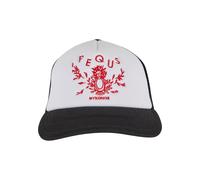 Trucker Cap PEQUS "PEQUS PEQUS Mykonos Graphic Trucker Cap", Damen, Gr. onesize, schwarz, 100% Kunststoff, Caps (75847612-0) schwarz