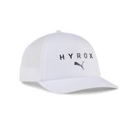 PUMA Erwachsene x HYROX Trucker Cap OneSize White