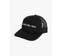 Trucker Cap QUIKSILVER "CLASHORT SLEEVEIC FOAM OMNI TRUCKER", Herren, true schwarz, Obermaterial: 80% Baumwolle, 20% Polyester, Caps (75326265-0) true schwarz