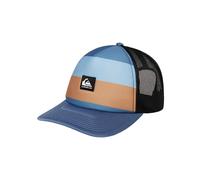 Trucker Cap QUIKSILVER "Emu Coop", Herren, china blau reconnect stripe, Kunstfaser, Caps (62813220-0) china blau reconnect stripe