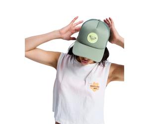 Trucker Cap ROXY "Brighter Day", Damen, grün (olivgrün), Kunstfaser, Caps (33950951-0) olivgrün