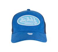 Trucker Cap VON DUTCH "Von Dutch TRUCKER BOSTON CAPS", Damen, Gr. onesize, blau, light blau, 100% Suede, Caps (54239345-0) blau, light blau